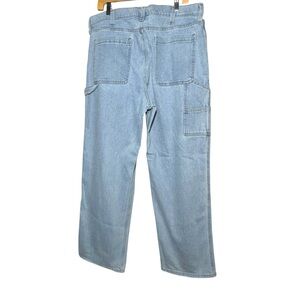 Baggy Jeans Mens 36x30 Hollister Carpenter Vintage Y2K Workwear Grunge Skater